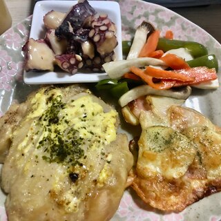 オーブンで簡単‼マヨチキン焼き♪お弁当にも